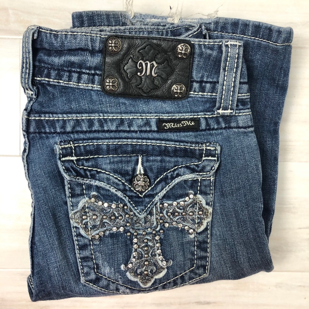 MISS ME boot cut jeans size 29